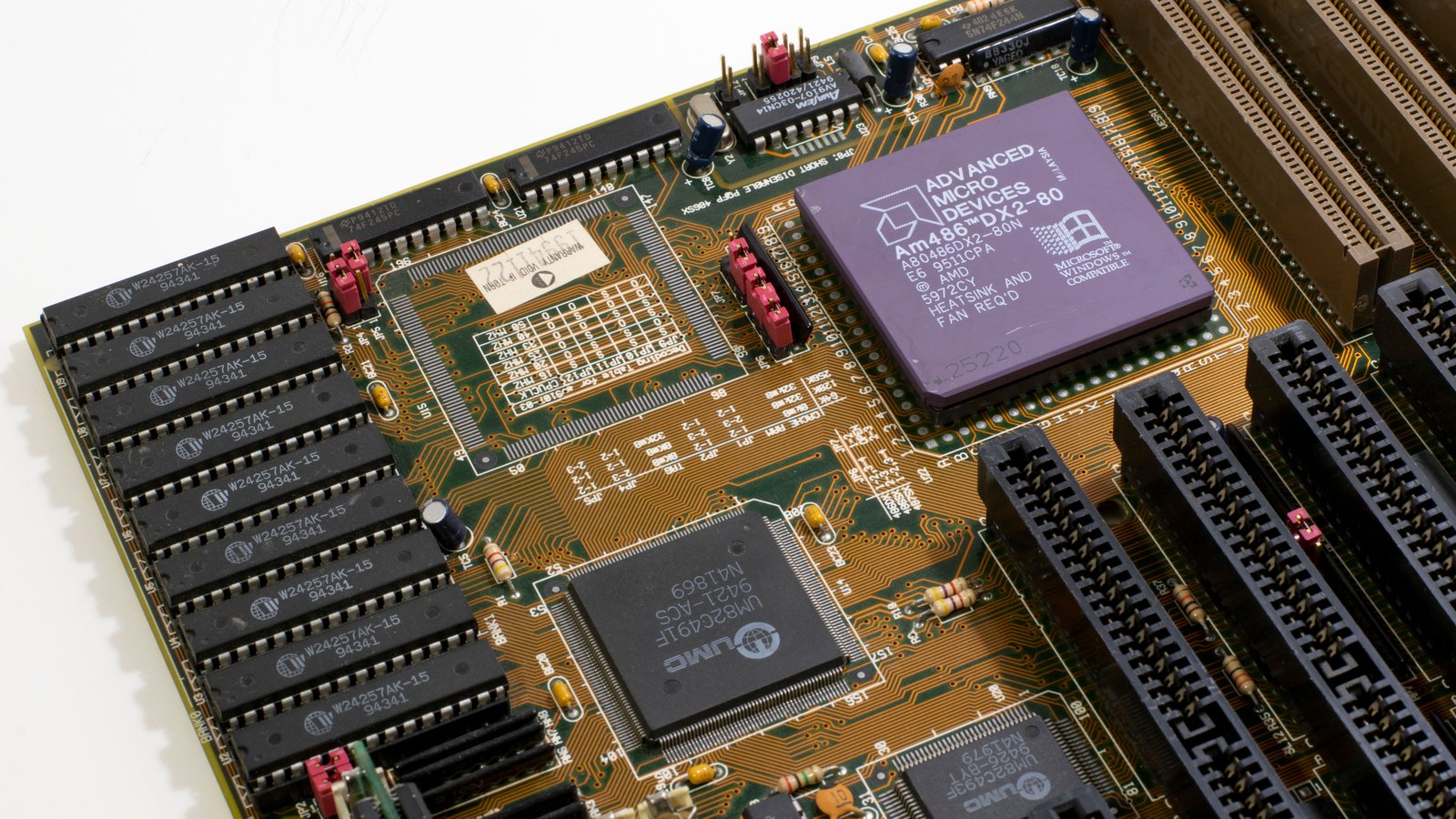 A photograph illustrating silicon wafer closeup.