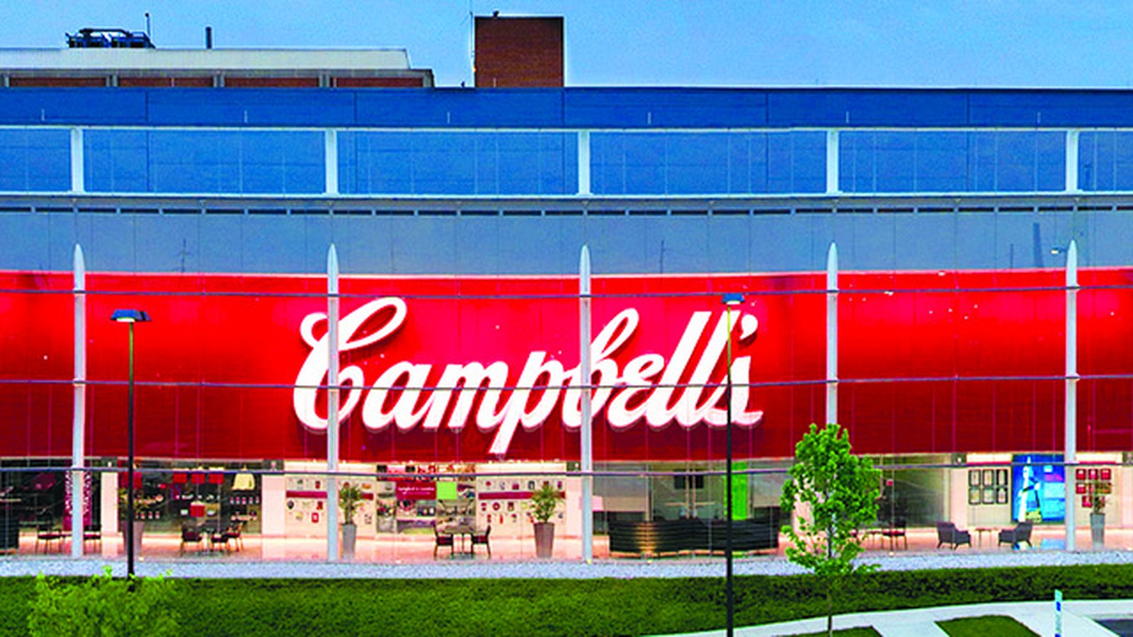 The Campbell headquarters building in Camden, New Jersey.