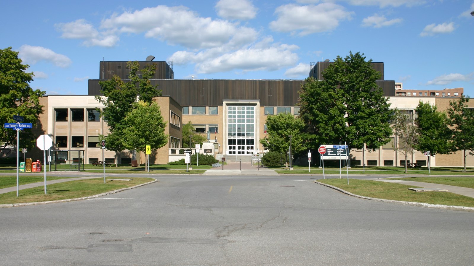 The Main Building of Statistics Canada at Tunney's Pasture in Ottawa.