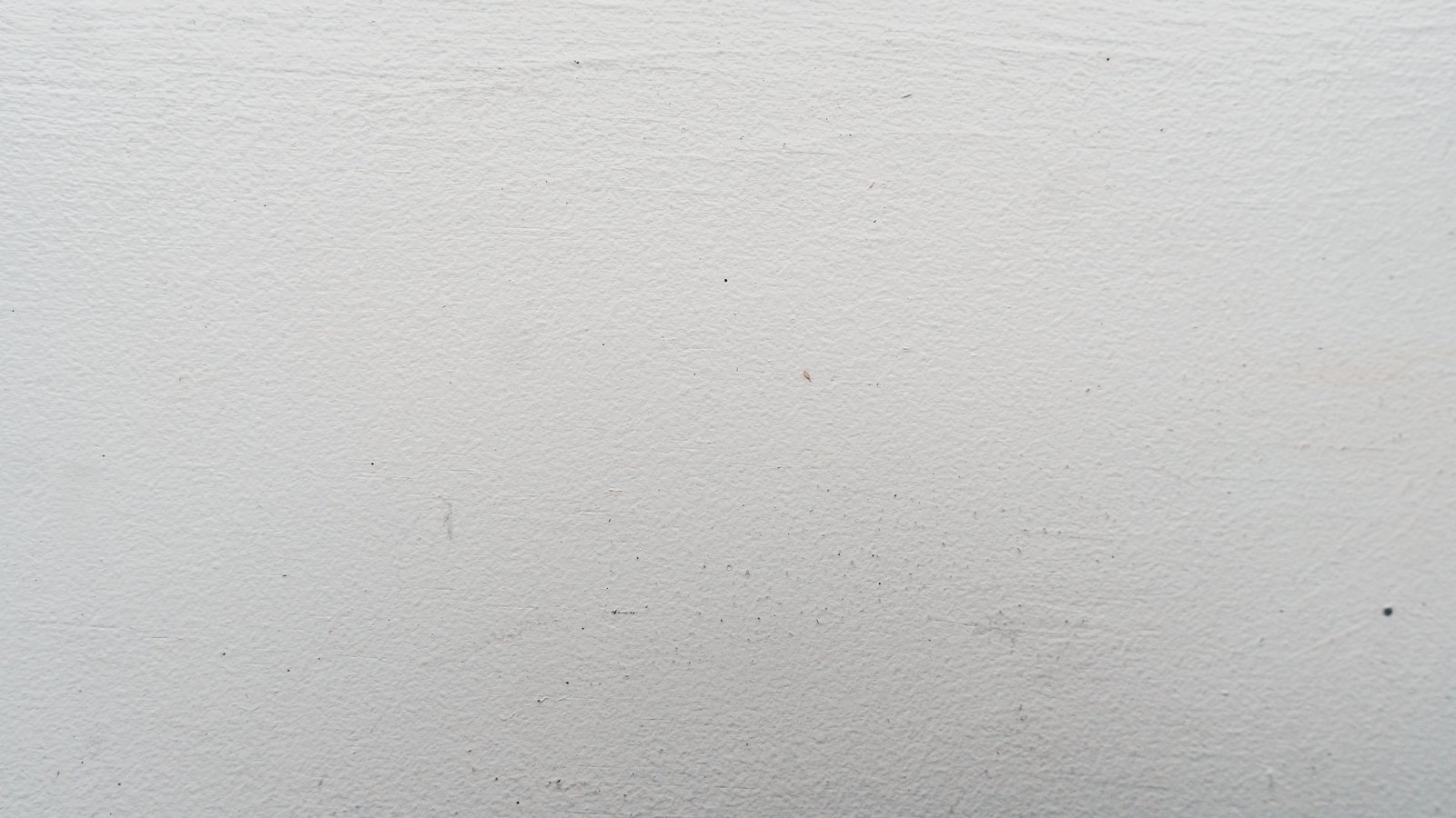 A flat close crop of a plain off white painted wall, lit evenly, showing nothing but the fine grain of the paint and a scattering of tiny specks of dust and grit. There is no text, signage, brand mark, vehicle, person, structure, machine or identifiable place anywhere in the frame. This is a blank texture used as a placeholder rather than a picture of anything: it is not a photograph of the Cape Coral gas leak, of the excavator, of the evacuated blocks or of any emergency response, and the Pexels library records it as a rough wall rather than the concrete surface the search asked for. Its weakness is that it depicts nothing at all, which was preferred to a frame that would have depicted the wrong thing.