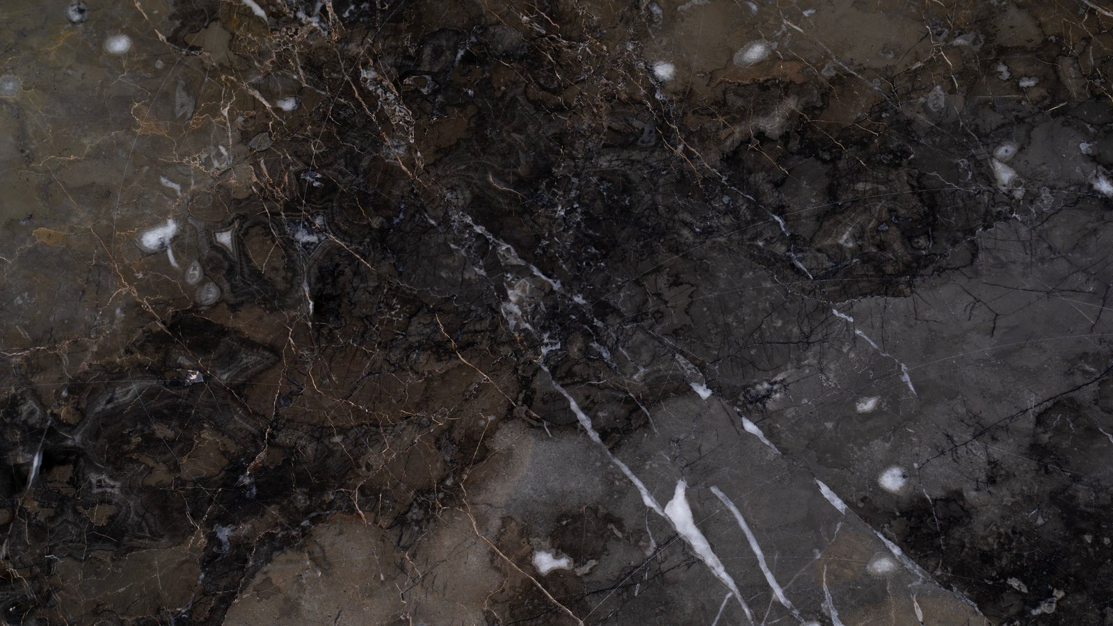A close crop of dark veined stone, used as an illustration. It is not a photograph of Veterans Parkway or of this crash.