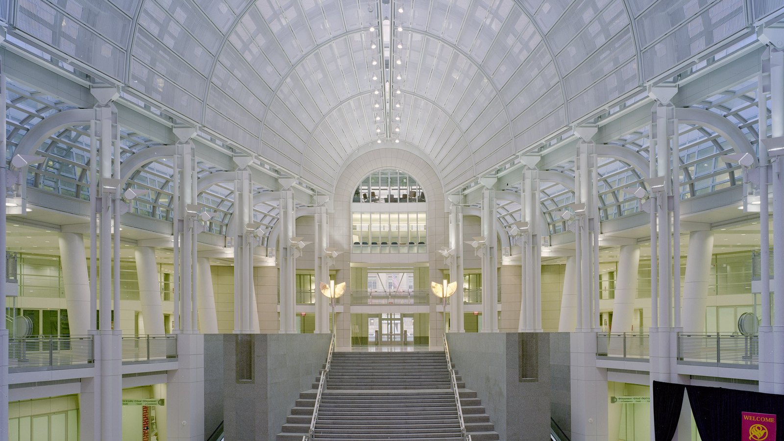 The Ronald Reagan Building and International Trade Center in Washington, home to U.S. Customs and Border Protection headquarters.