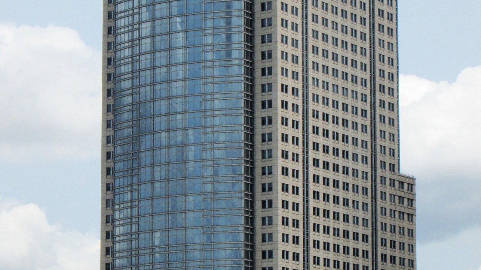 Upper floors of Citigroup headquarters at 388 Greenwich Street in Manhattan, photographed in 2014.
