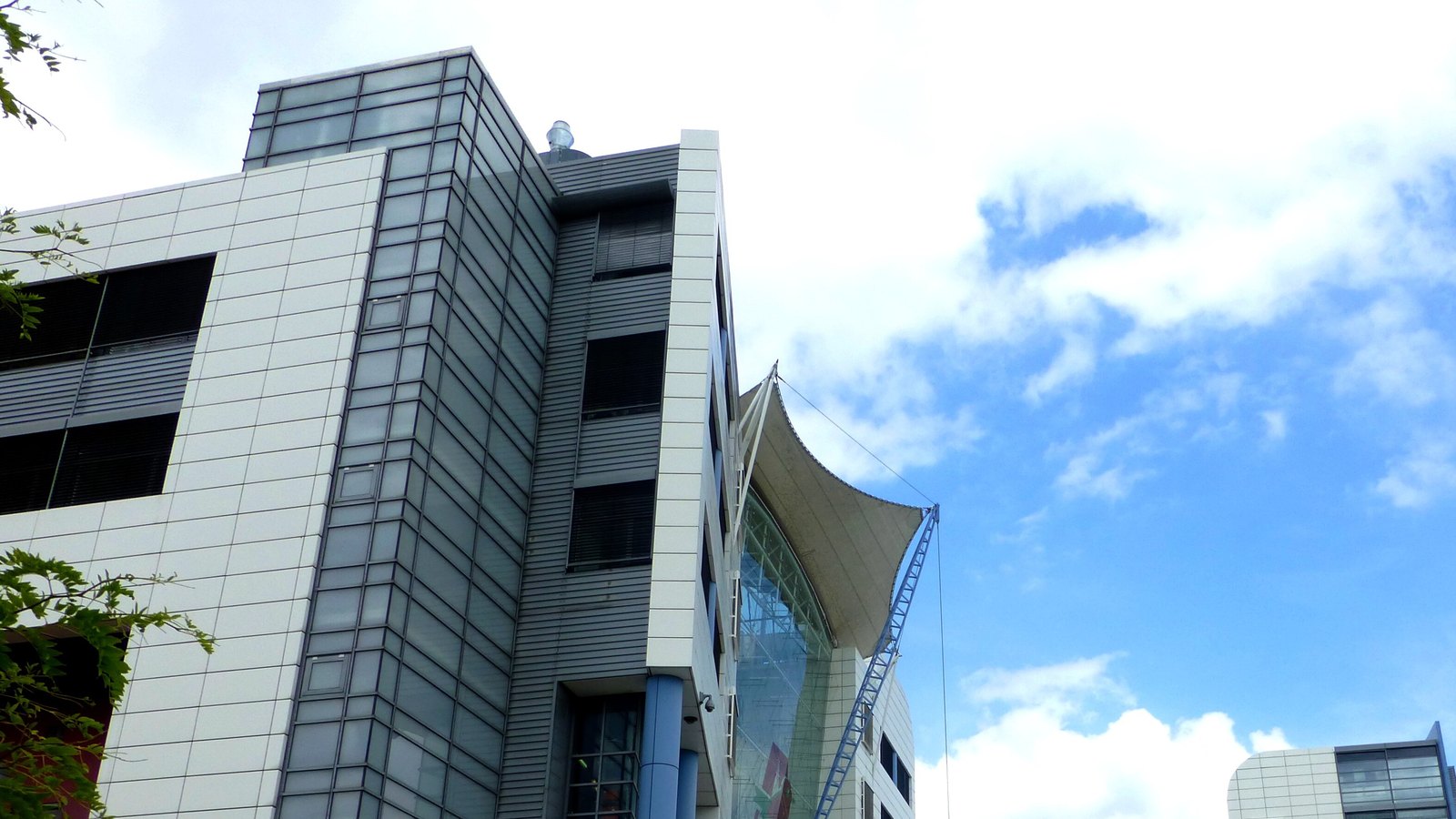 The Kirchberg District Centre in Luxembourg, which contains Eurostat offices.