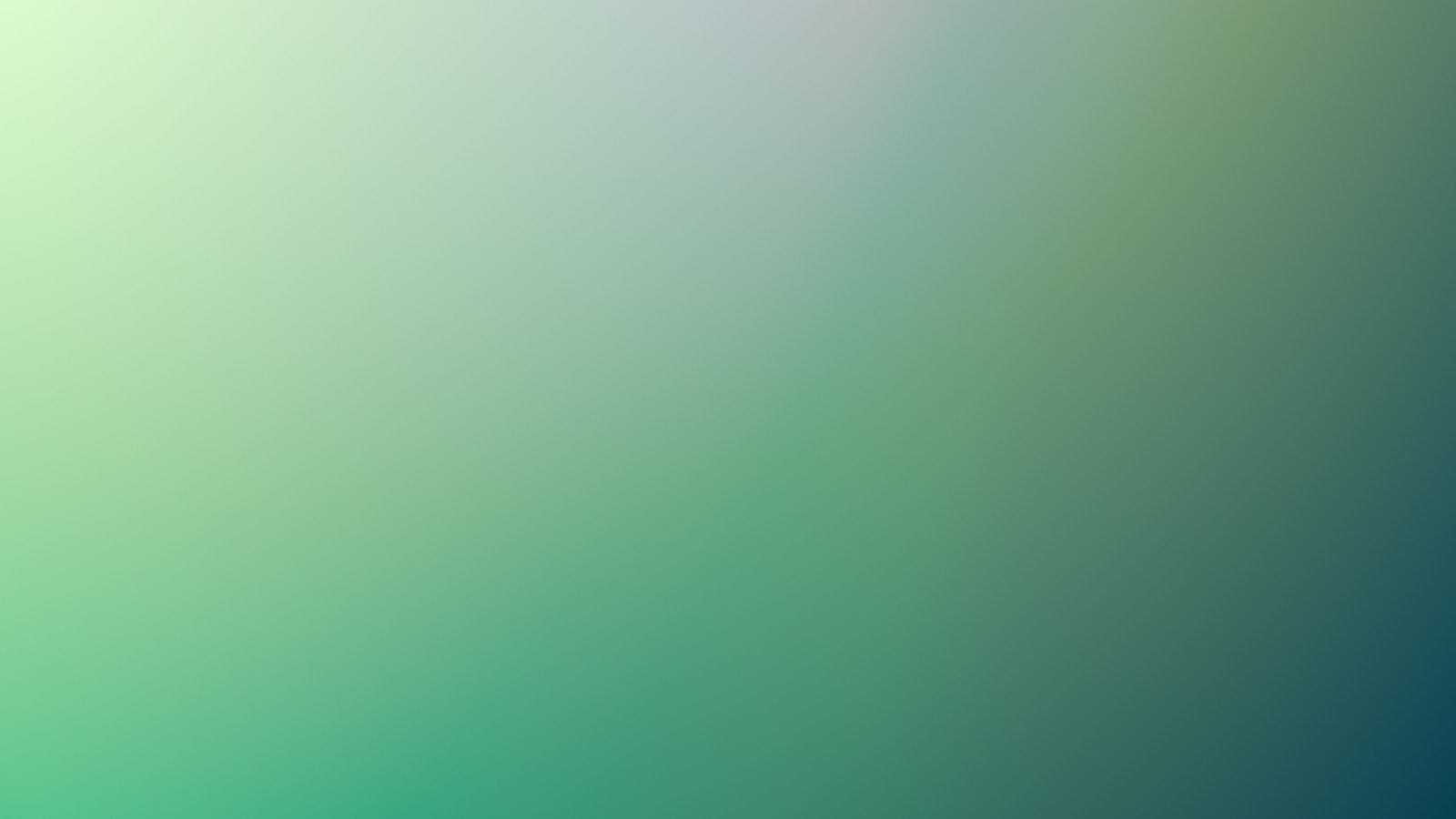 A soft abstract colour gradient filling the whole frame, shading from pale cream and light green at the top left through soft mid green to deep teal at the bottom right, with no edge, horizon or detail of any kind. No text, signage, brand mark, vehicle, person, roadside memorial or identifiable place is visible. A plain abstract background used as an illustration, not a photograph of Veterans Parkway, of the memorial, or of this crash or its scene.