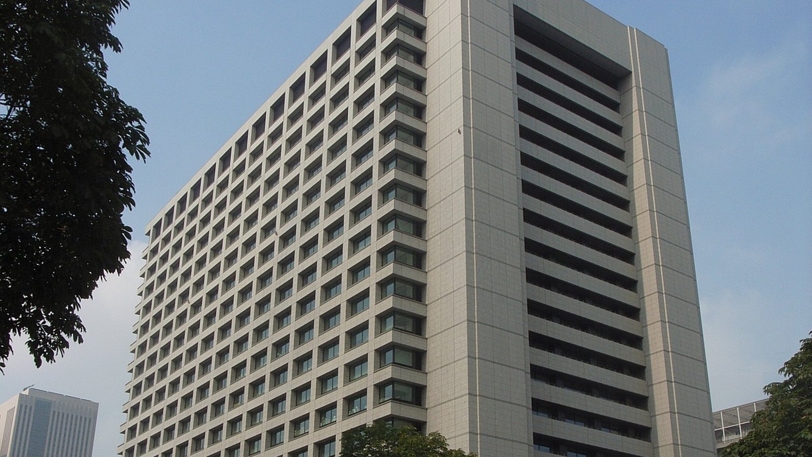 Central Government Building No. 2 in Tokyo, home of the Statistics Bureau of Japan.