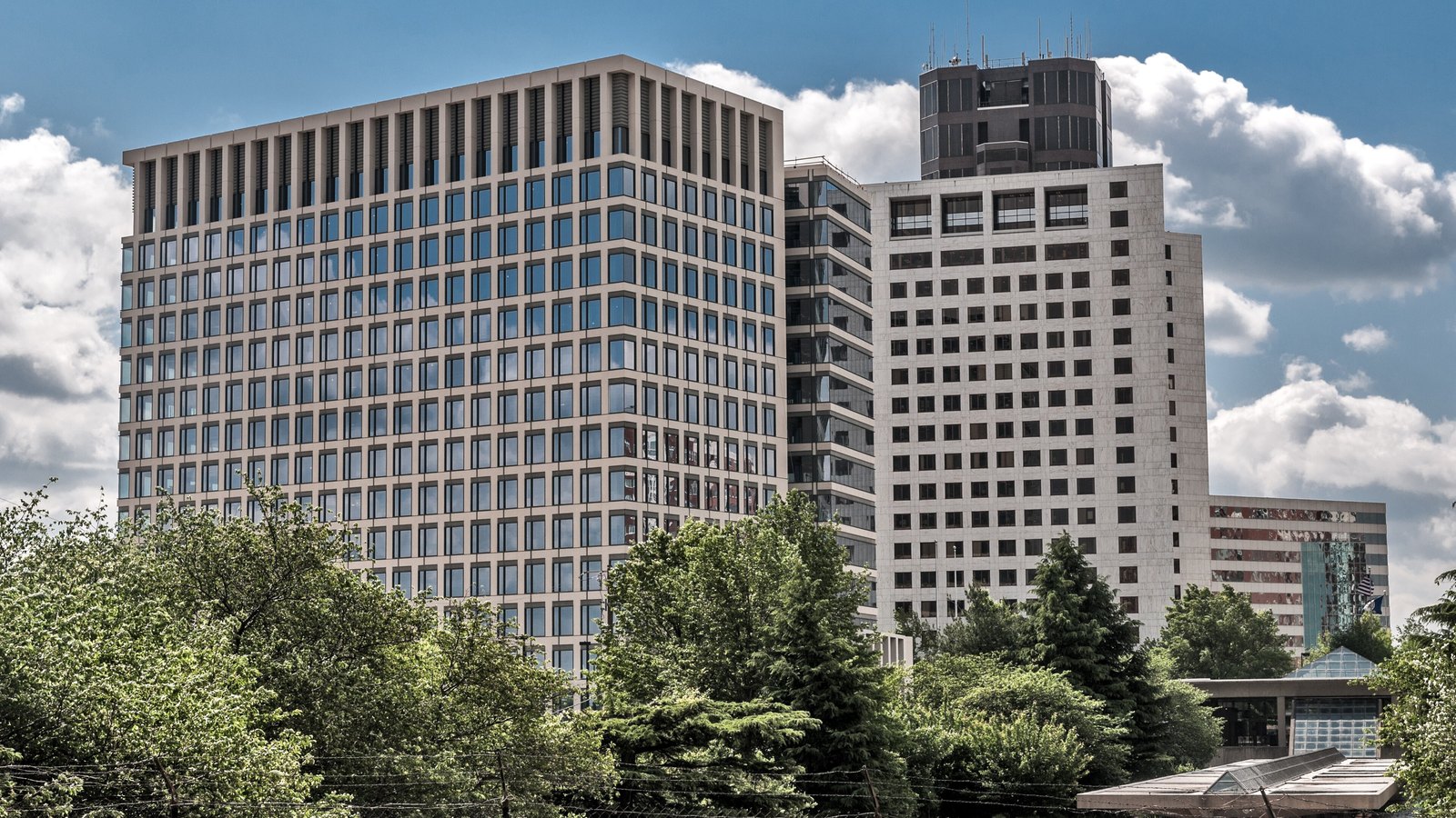 The Nuclear Regulatory Commission headquarters campus in Rockville, Maryland.