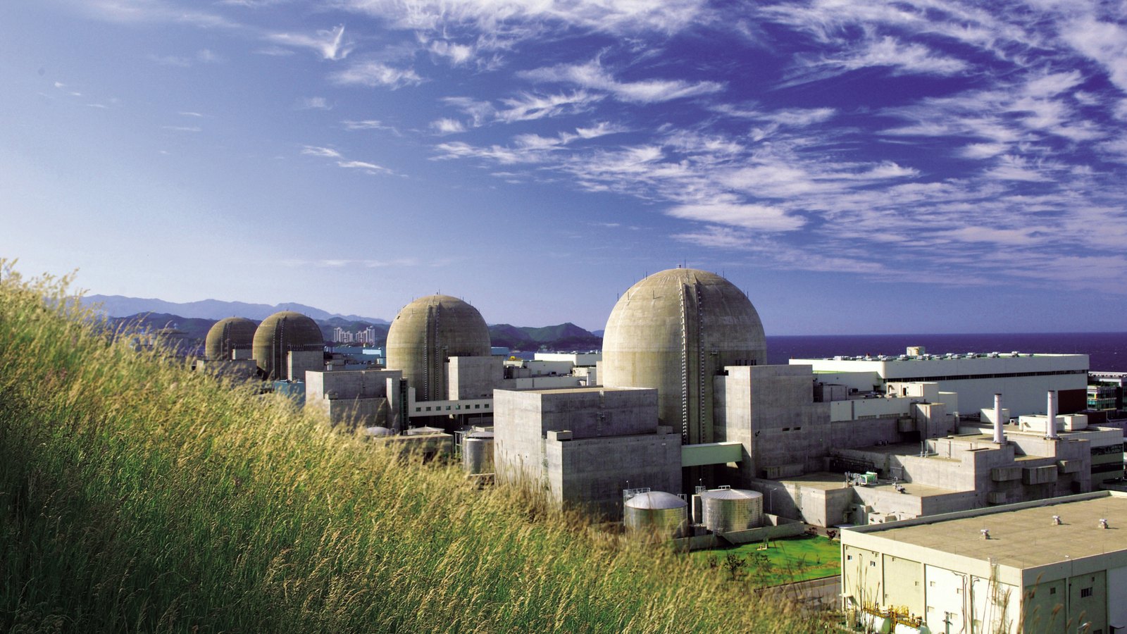 The existing Hanul Nuclear Power Plant complex on South Korea's east coast.
