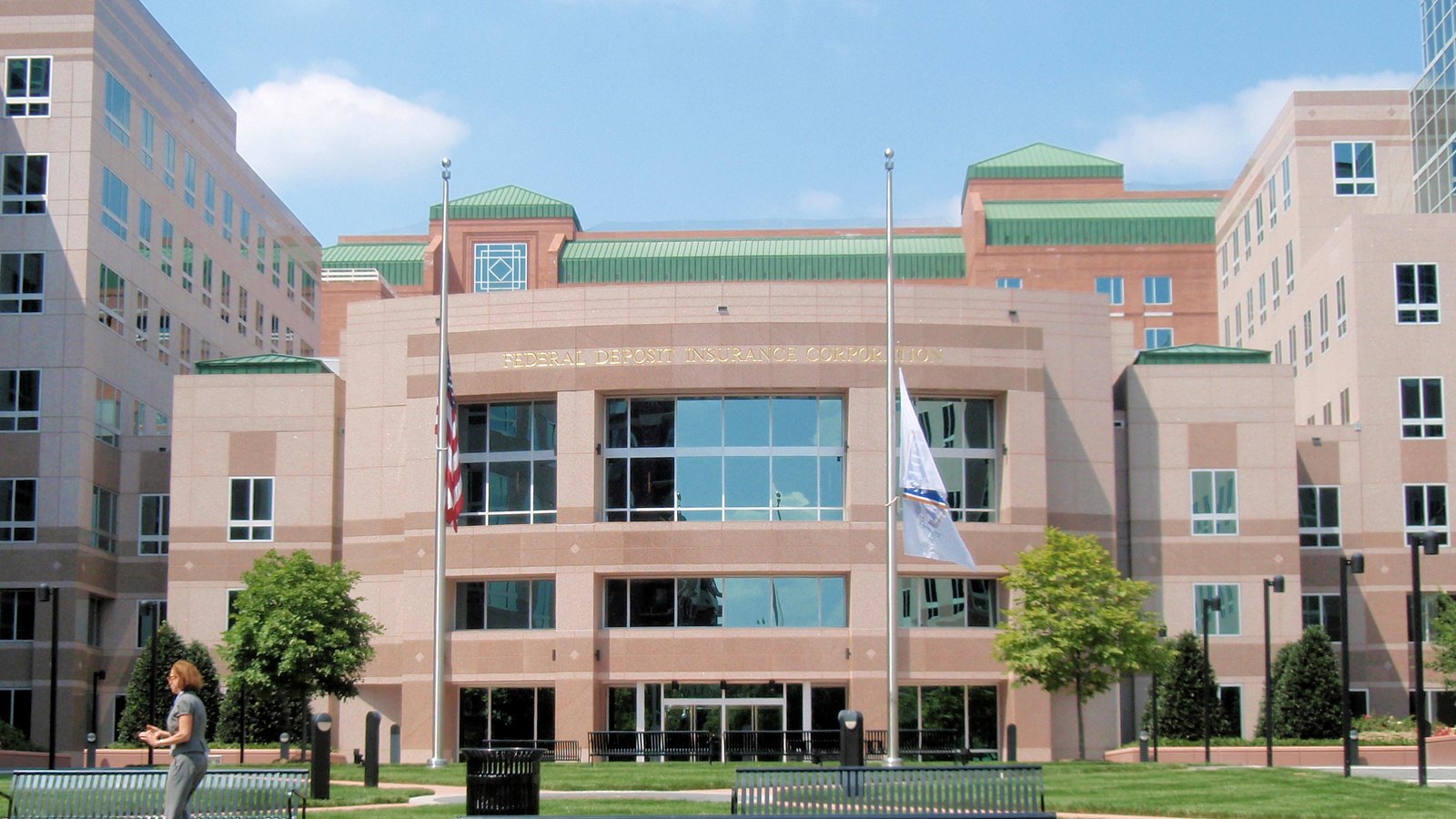 The Federal Deposit Insurance Corporation office complex in Arlington, Virginia.